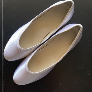 White Bridal Flats